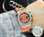 High Quality Clone Audemars Piguet Royal Oak Offshore Orange Dial Orange Rubber Strap Watch
